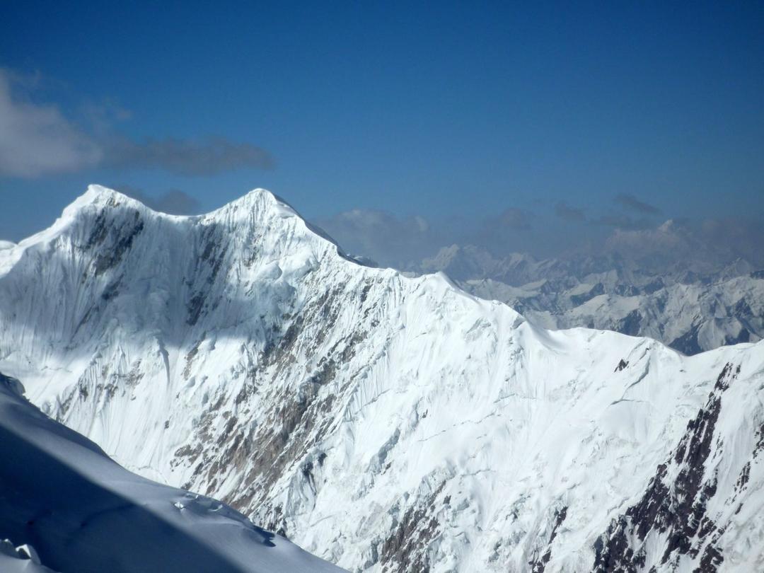 Communism peak. Tajikistan.