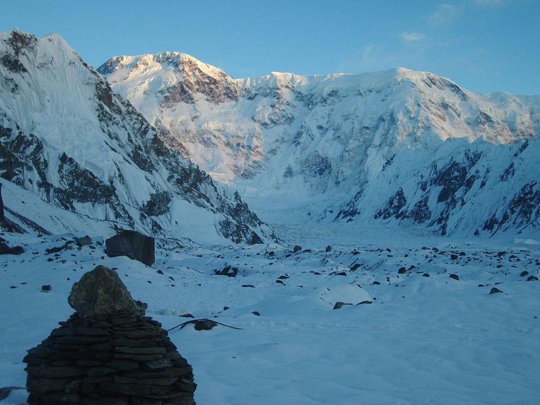 Pobeda Peak. Kyrgyzstan.