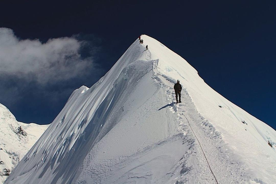 Island peak. Nepal.