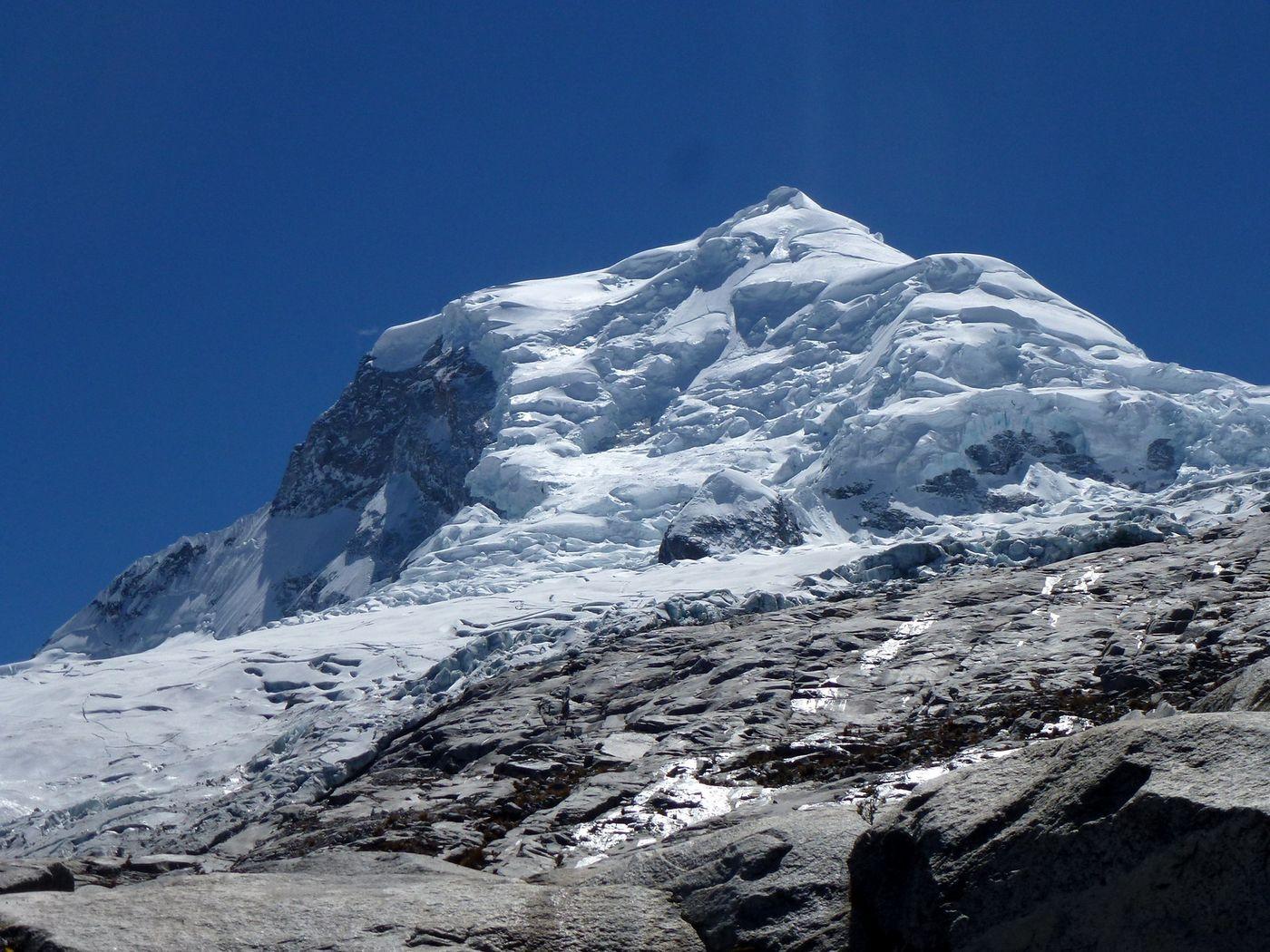 Huascaran Norte. Peru.