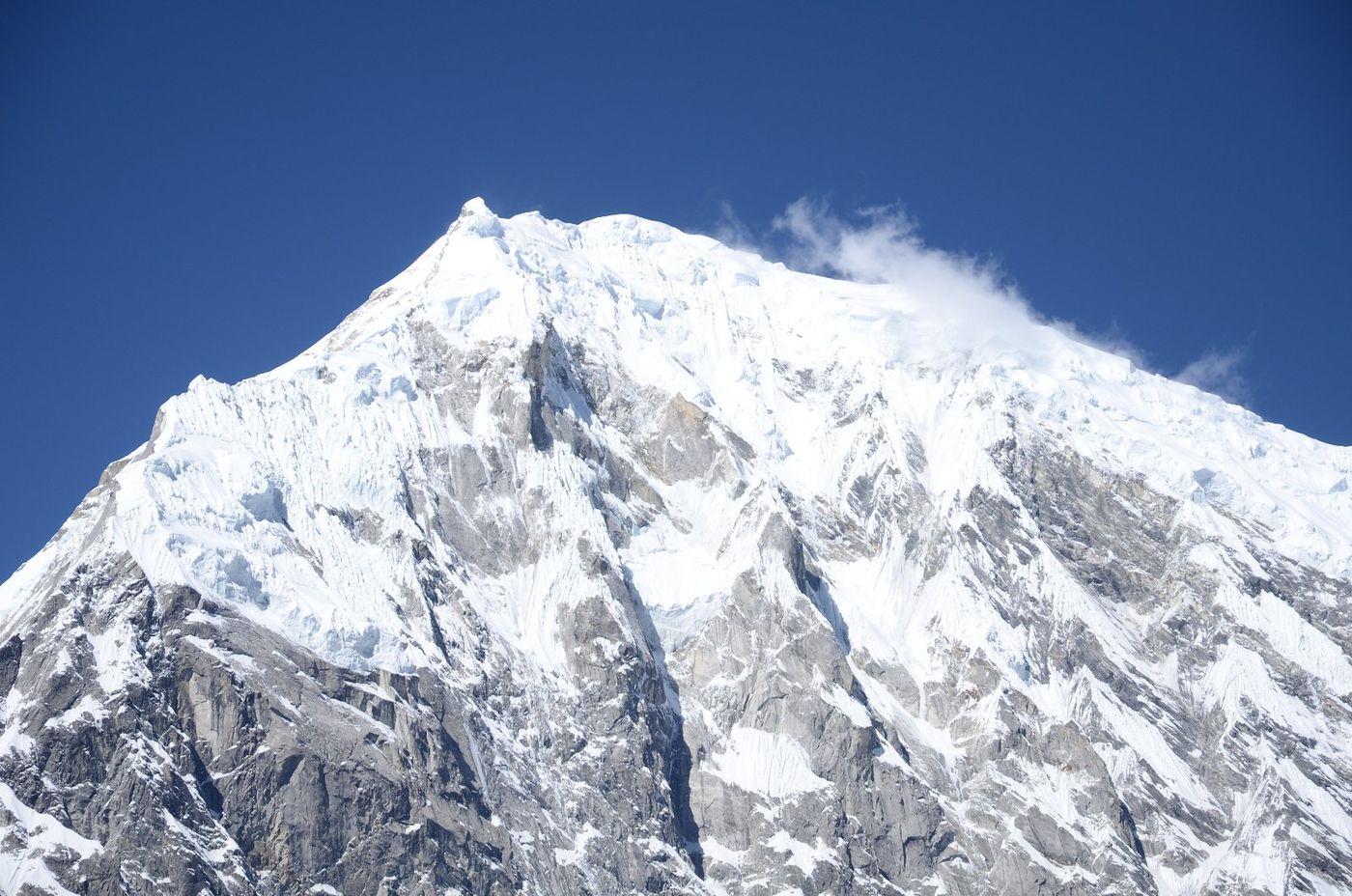 Langtang Lirung. Nepal.