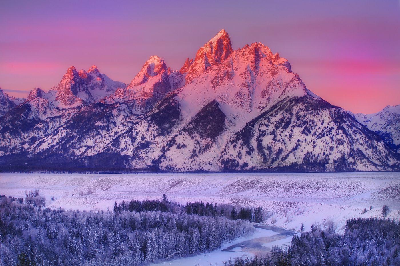 Mount Moran. United States.