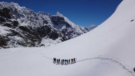 Pisang peak. Nepal.