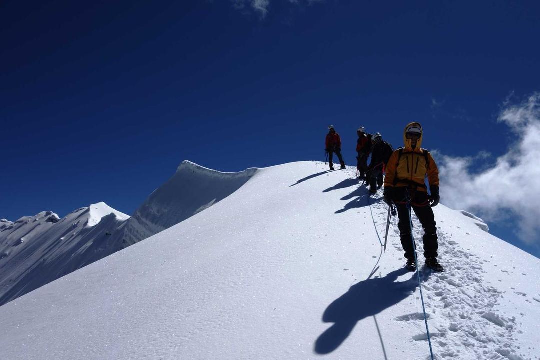 Pisang peak. Nepal.