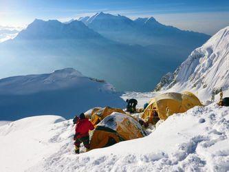 Dhampus Peak. Nepal.