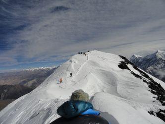 Dhampus Peak. Nepal.