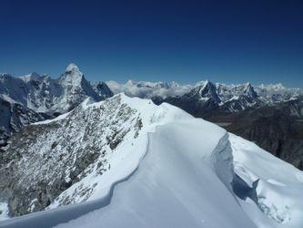 Island peak. Nepal.